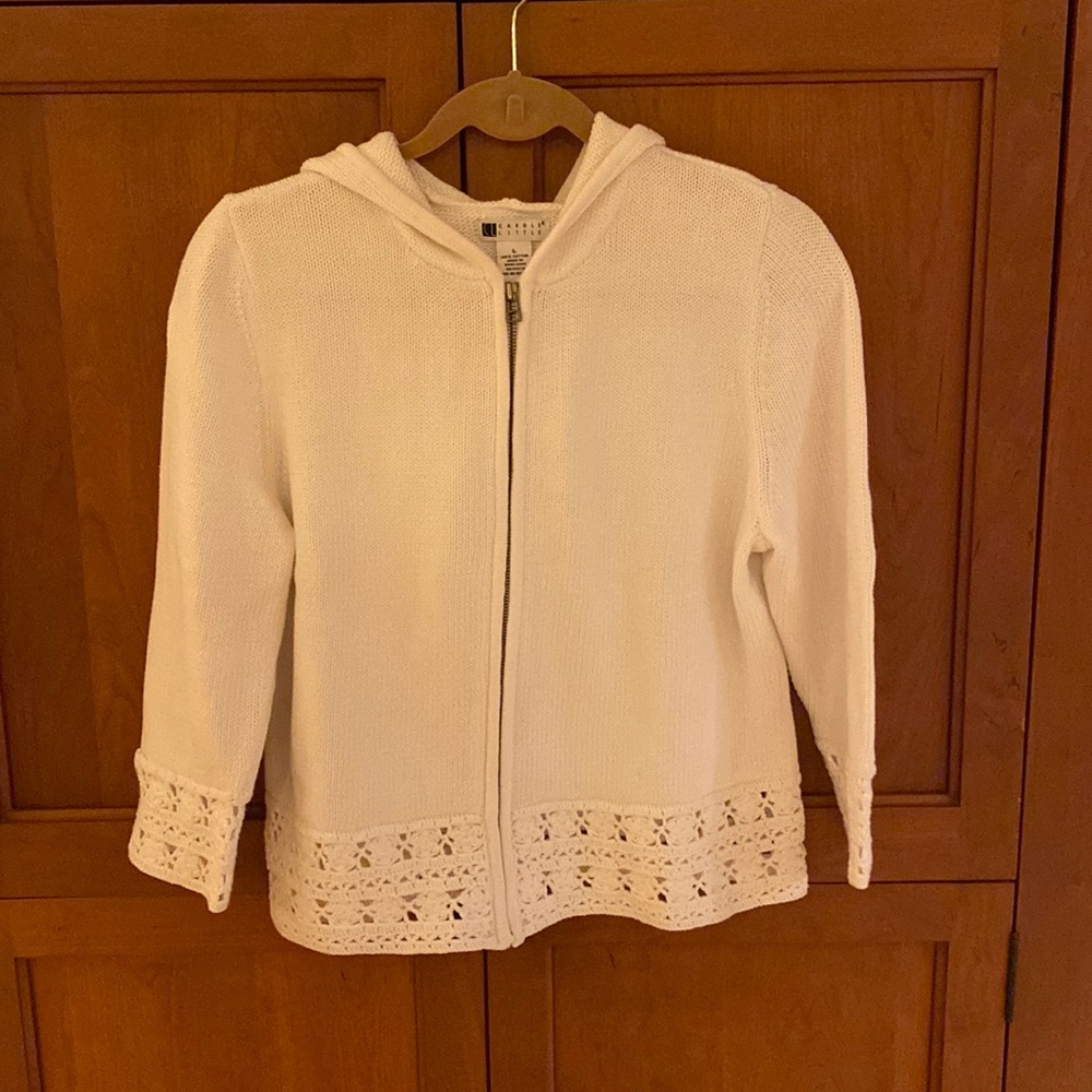 Carole Little Hooded Sweater